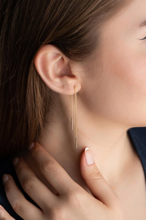 Heliophilia Silver Pendientes de Plata de Ley 925 con Recubrimiento de Oro y Circón Heliophilia Silver Pendientes de Plata de Ley 925 con Recubrimiento de Oro y Circón